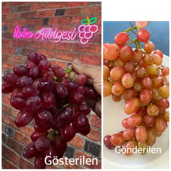 Çimentepe Yöresel Üzüm Instagram Satış Sayfasından Memnun Kalmadık