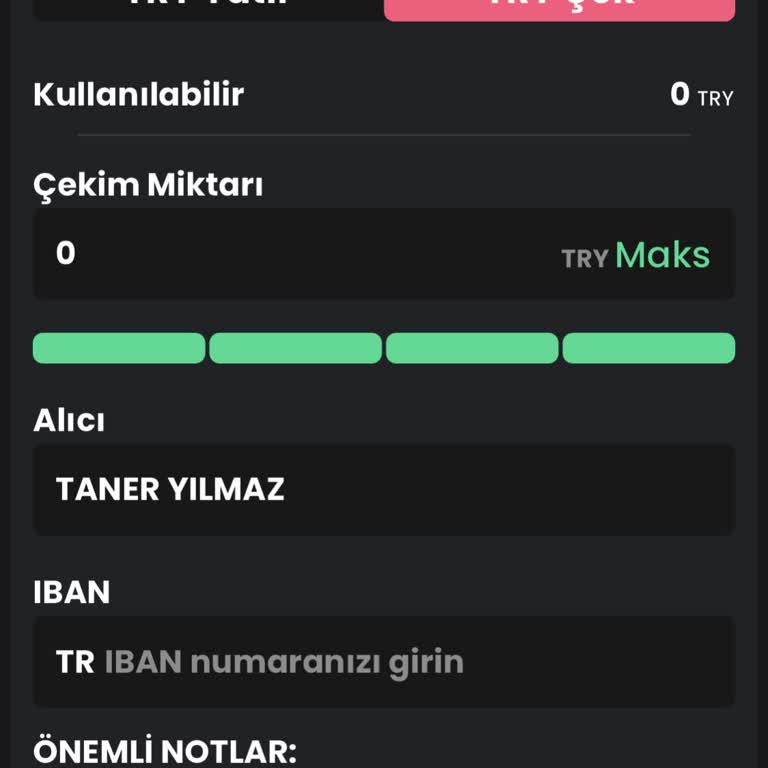 Bitay Para Çekme Sorunu
