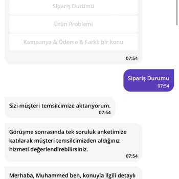 GetirYemek Gece Siparişim Teslim Edilmedi Ve Müşteri Hizmetleri Yardımcı Olmadı