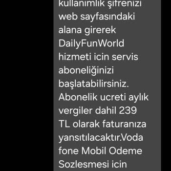 CepteFun Onaylanmamış Abonelik Ücreti Ve İade Talebi