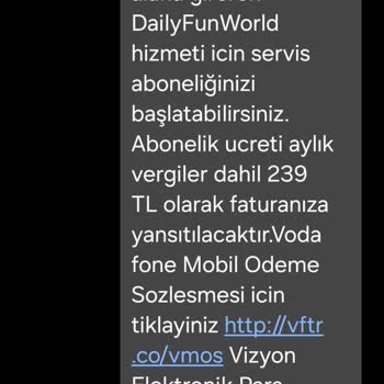 CepteFun Onaylanmamış Abonelik Ücreti Ve İade Talebi