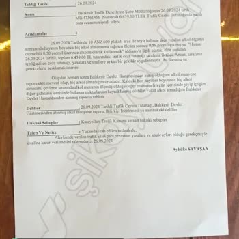 Emniyet Genel Müdürlüğü Ehliyetime El Konuldu Haksız Yere!