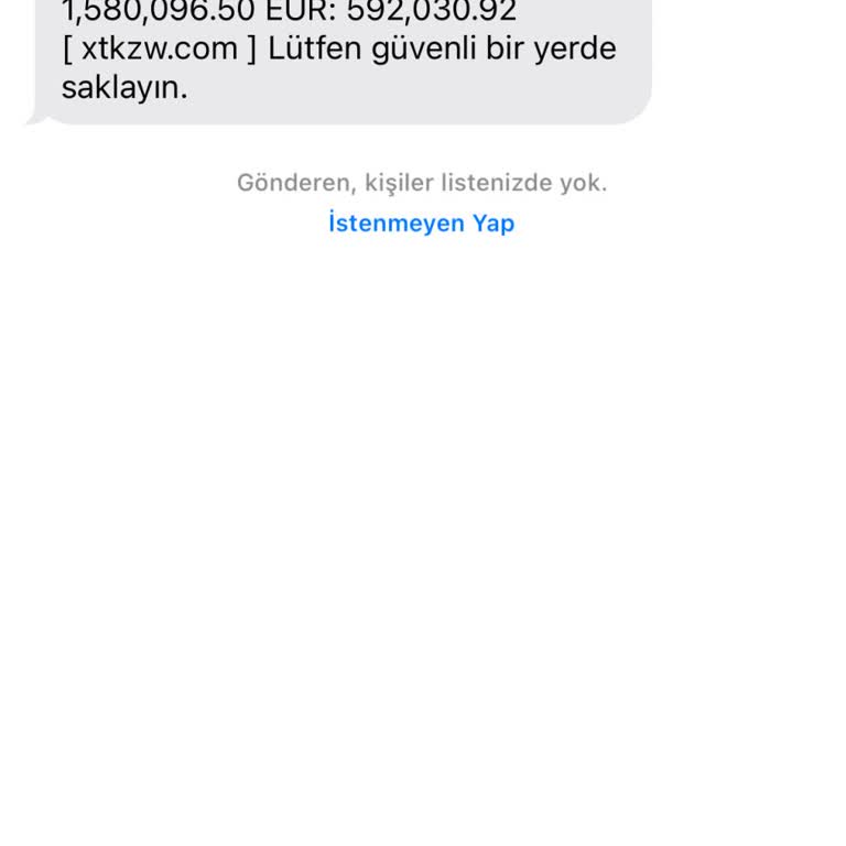 Xtkzw.com Apple USDT SMS Bakiyesi