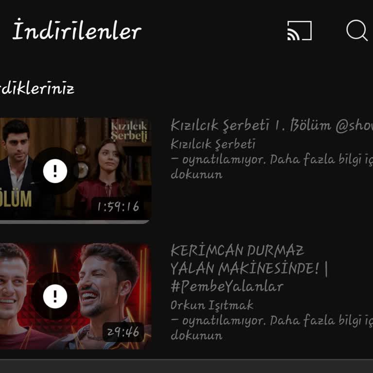 Youtube.com Premium'un Doğru Hizmet Verememesi.