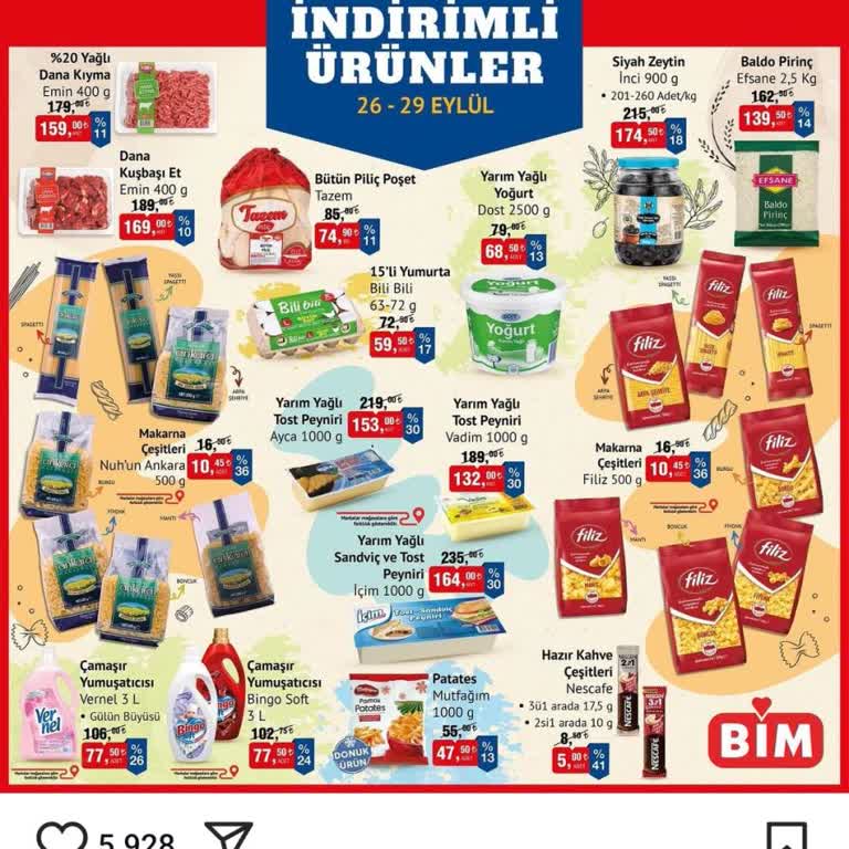 BİM İndirim Aktüel Kataloğu