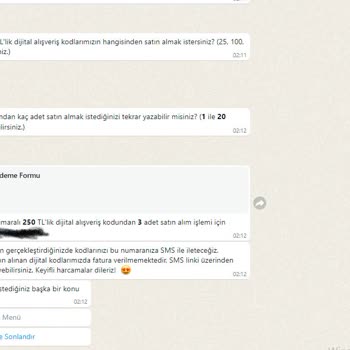 Migros WhatsApp Üzerinden Alınan Dijital Alışveriş Kodların Ulaşmaması