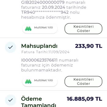 Multinet Komisyon Oranı Tutarsızlığı