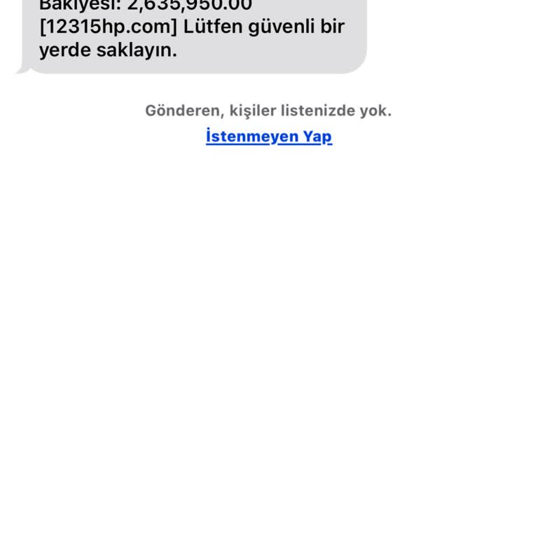 Kişisel Bilgilerimin İzinsiz Kullanımı ve Güvenlik İhlali