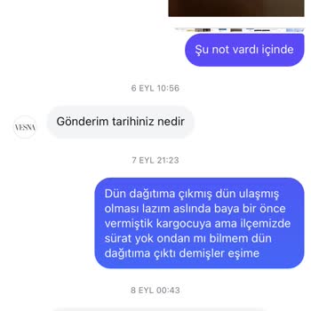 Vesna Design Vesna İade Ücretimi Yatırmadı 20 Gün Oldu