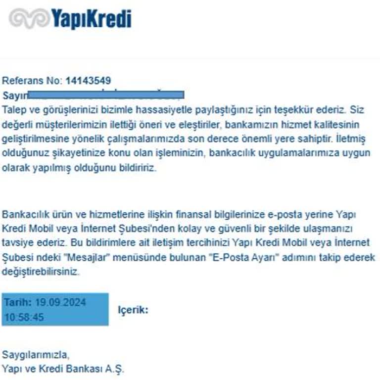 Yapı Kredi Bankası Emekli Maaş Müşterisinden EFT Ücreti Alıyor...