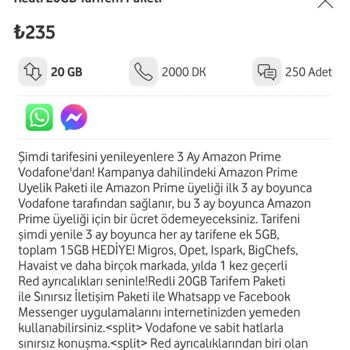 Vodafone'dan Adaletsiz Tarifeler ve Müşteri Hizmetleri Sorunu