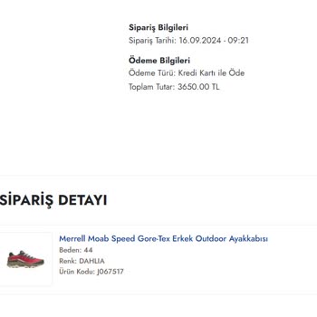 SPX Online Sipariş Gecikmesi