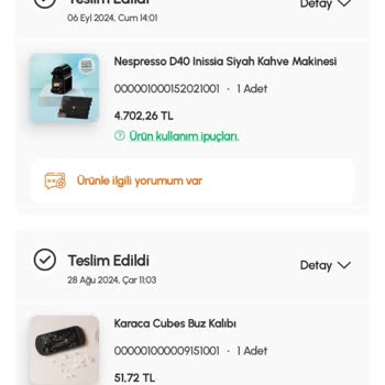 Nespresso Kampanya Dahilinde Eksik Kapsül Gönderimi