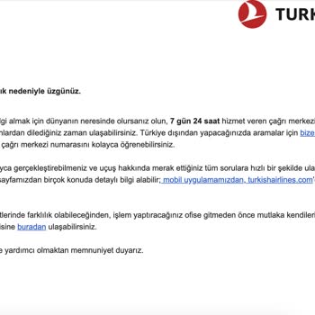 THY Online Bilet Değiştirme Sorunu Ve Primefly Aldatmacası