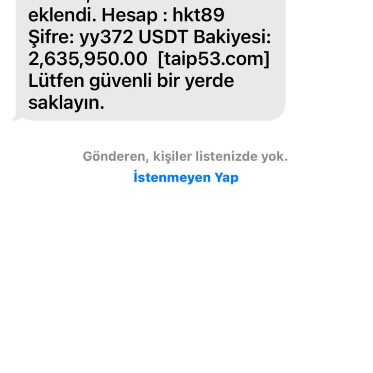 Türk Telekom XGKK04540@protestant.com Hesap Bilgisi