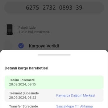 Hepsijet Ürünü Teslim Etmiyor!