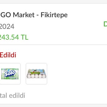 Trendyol Hızlı Market Trendyol- Sipariş İptali