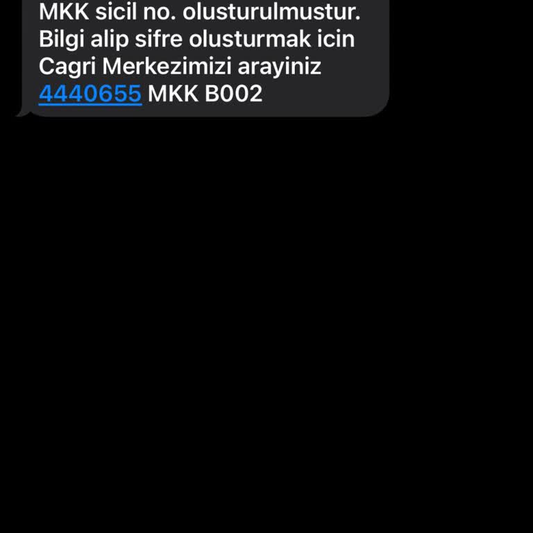 Merkezi Kayıt İstanbul Kök Bilgi Dışı İşlem