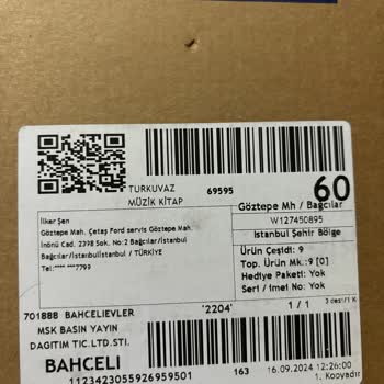 D&R Eksik Gelen Kitaplar