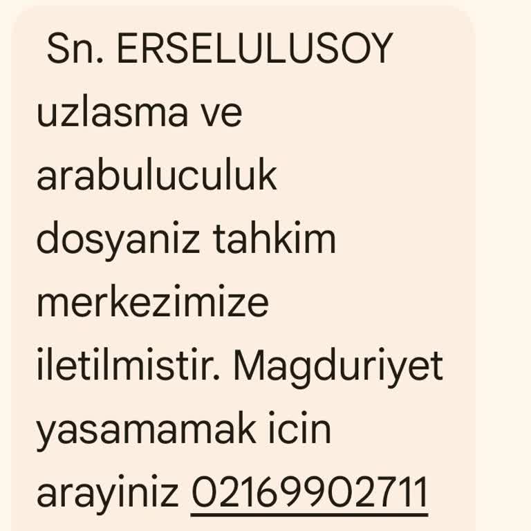 TA UZLASMA (SMS) Yanlış Borçlandırma Ve MASAK Soruşturması Hakkında Yardım İstemi