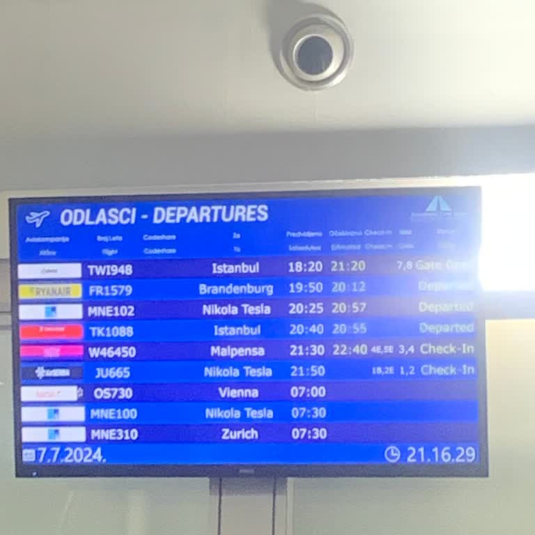 Tailwind Airlines Delayed Podgorica-Istanbul Flight by 3.5 Hours Without Apology