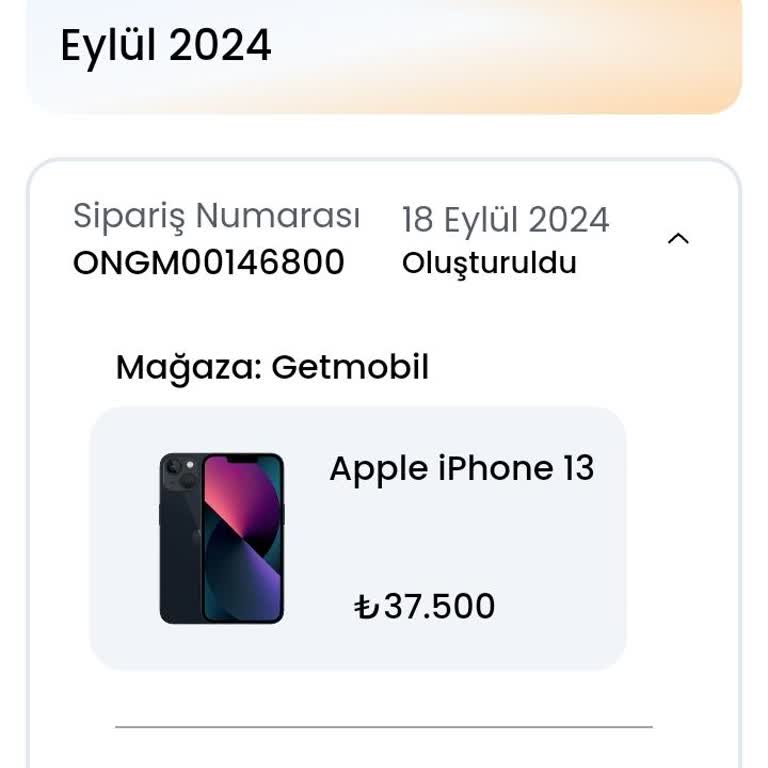 Getmobilden Aldığım Telefon Gelmedi