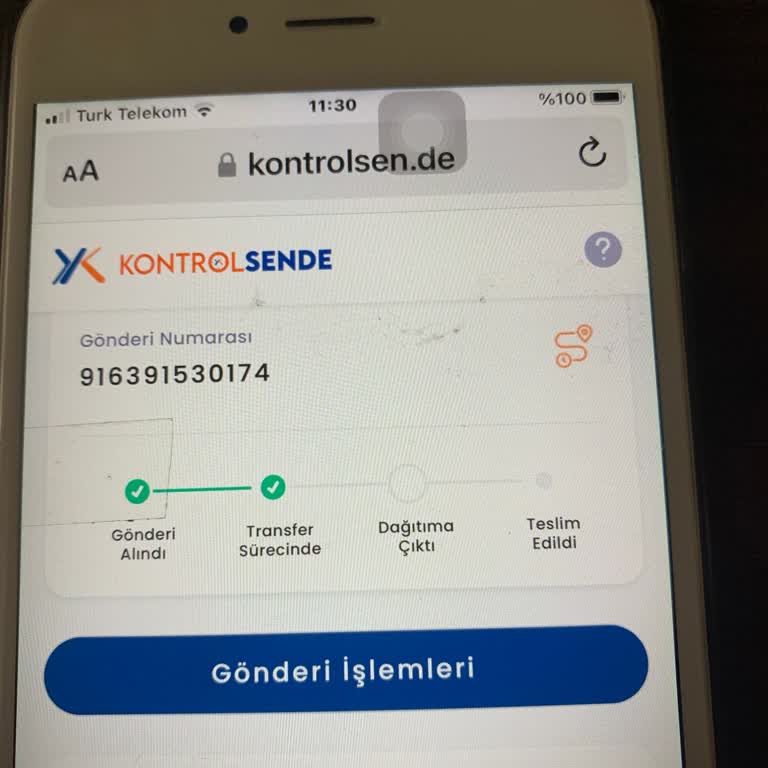 Yurtiçi Kargo Dağıtıma Çıkarılmayan Kargo