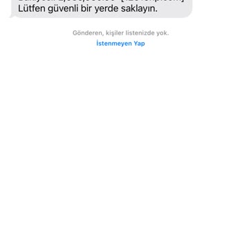 Bilinmeyen Finansal Hesap ve Kişisel Bilgilerin Güvenliği Hakkında Şikayet