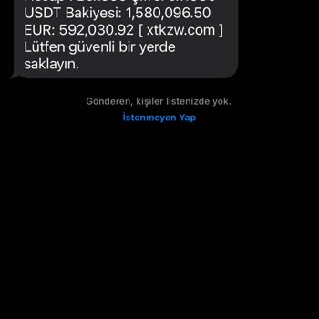 Meta Bilinmeyen Kaynaktan Gelen SMS Ve Kişisel Bilgilerin Güvenliği Hakkında Şikayet