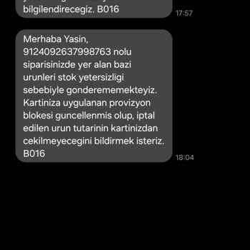 A101 Mağazada Olan Ürüne Stok Yetersiz Diye Kapıda Uygulamasında Yok