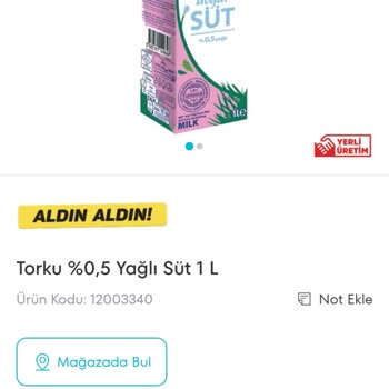 A101 Mağazada Olan Ürüne Stok Yetersiz Diye Kapıda Uygulamasında Yok
