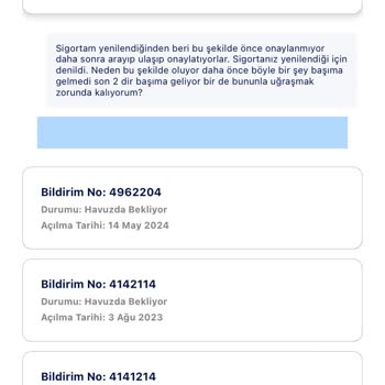 Anadolu Sigorta Provizyon Onayı Önce Vermiyor Sonra Veriyor
