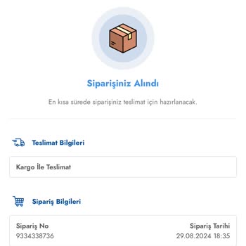 Cepte Şok Teslimat Süresi Sorunu