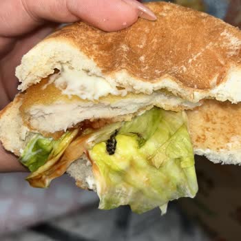 Burger King Böcekli Tavuk Burger