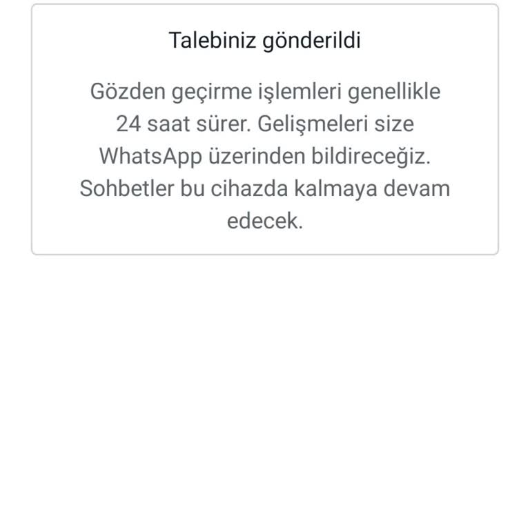 WhatsApp Grubu Aktivasyon Sorunu