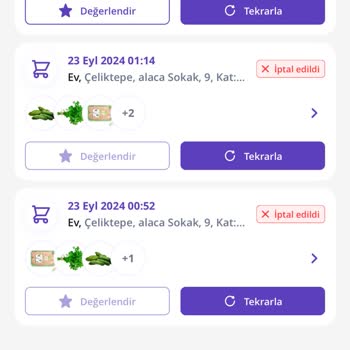 Getir Para İadesi Alamıyorum