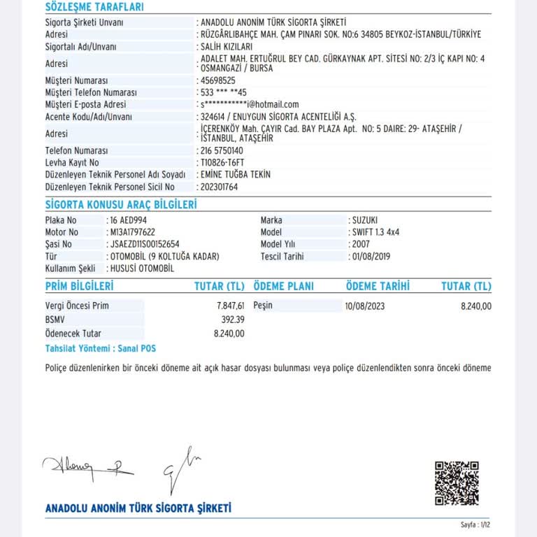 Anadolu Sigorta İle Kasko Kabusu: Çözülmeyen Dosyalar Ve İlgisizlik