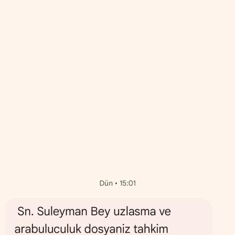 Ta Uzlaşma (SMS) Şüpheli Mesajlar Ve Hukuki Durum