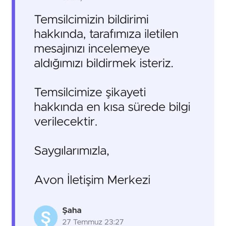 Avon'un Sürekli Tarafıma Yolladığı Benimle Alakası Olmayan İcra