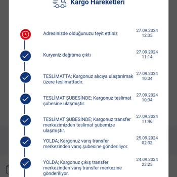 Aras Kargo Üçgözler Şube Eve Gidermeye Problemi