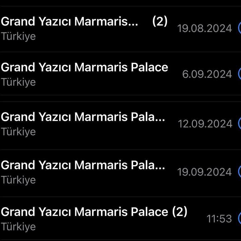 Grand Yazıcı Marmaris Palace Grand Yazıcı Marmaris Palaca 39 Gündür İade Yapmıyor