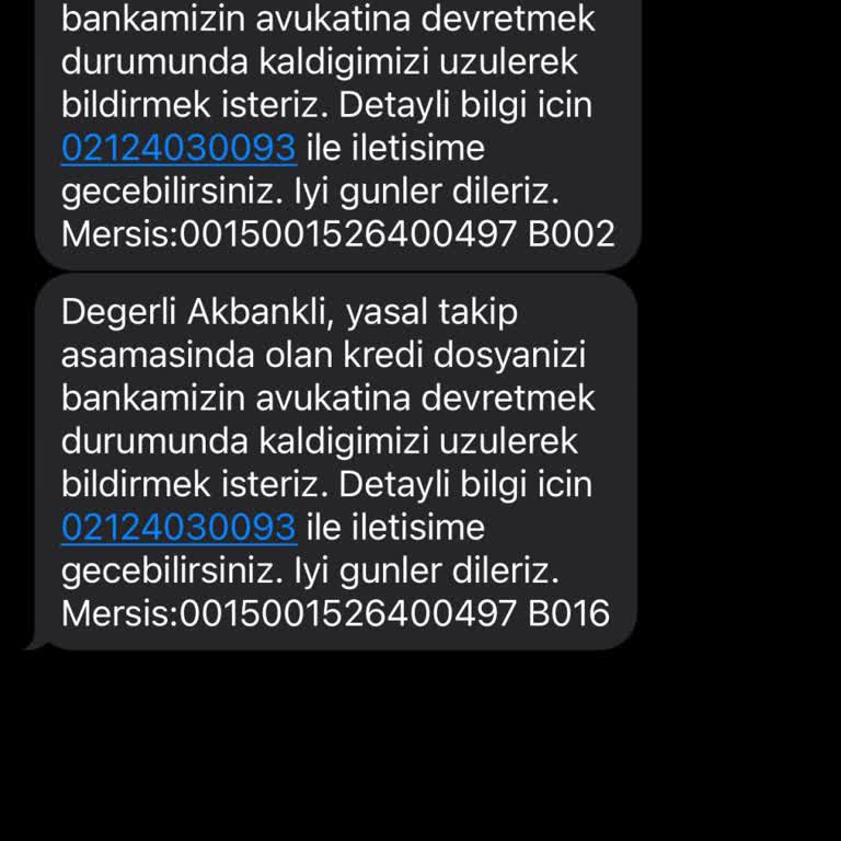 Akbank Kredi Dosyasını Bana Sormadan Avukata Veriyor