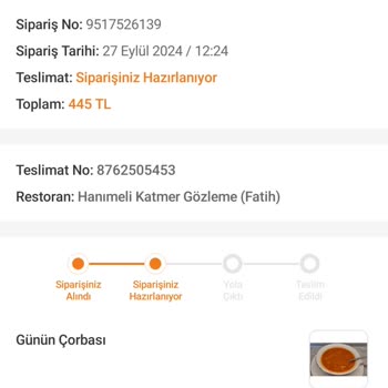 Trendyol Yemek Siparişi İndirim Sorunu