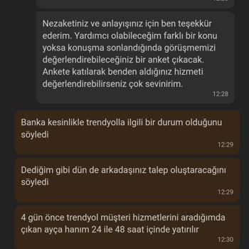 Hatalı Trendyol ParaPuan Çekimi