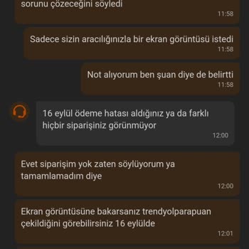 Hatalı Trendyol ParaPuan Çekimi