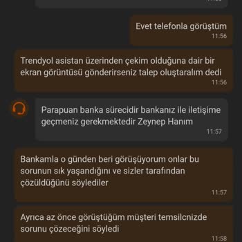 Hatalı Trendyol ParaPuan Çekimi