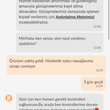 Trendyol Müşteri Hizmetleri Şikayet Kaydı Açmıyor
