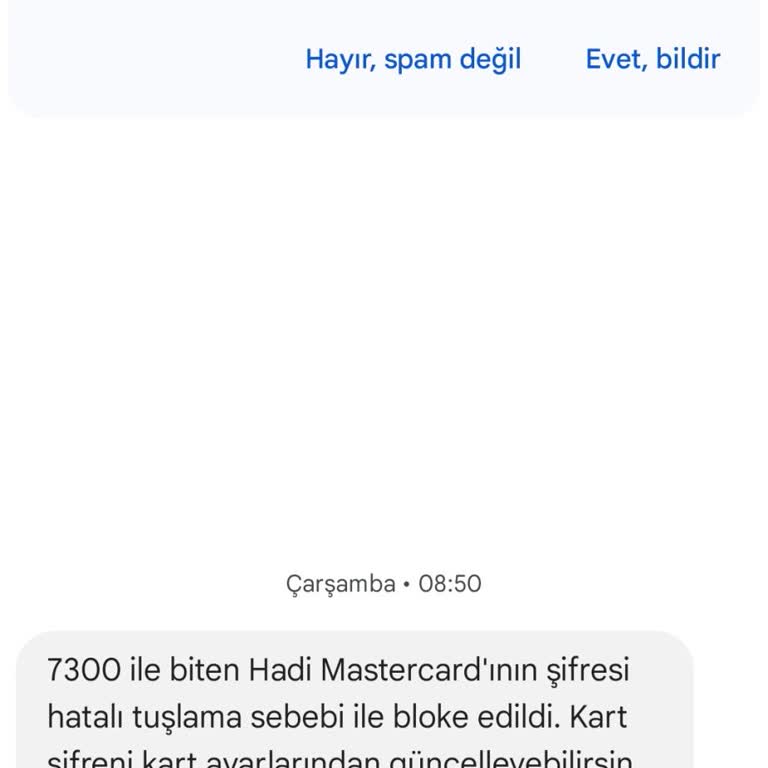 A101 Kart Bilgilerimin Ele Geçirilmesi Ve Güvenlik Sorunu
