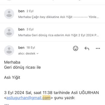 Ucuzabilet Sorunumu Çözmüyor Maillerime Dönmüyor