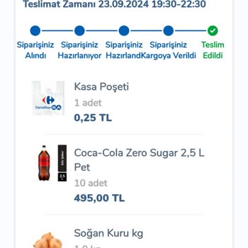 Carrefour Online Siparişlerinde Sürekli Yanlış Ürün Sorunu
